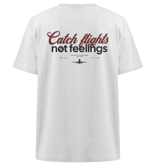 Catch Flights - Heavy Oversized Organic Shirt