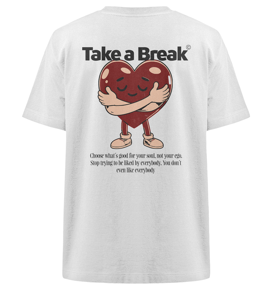 Take a break - Heavy Oversized Organic Shirt