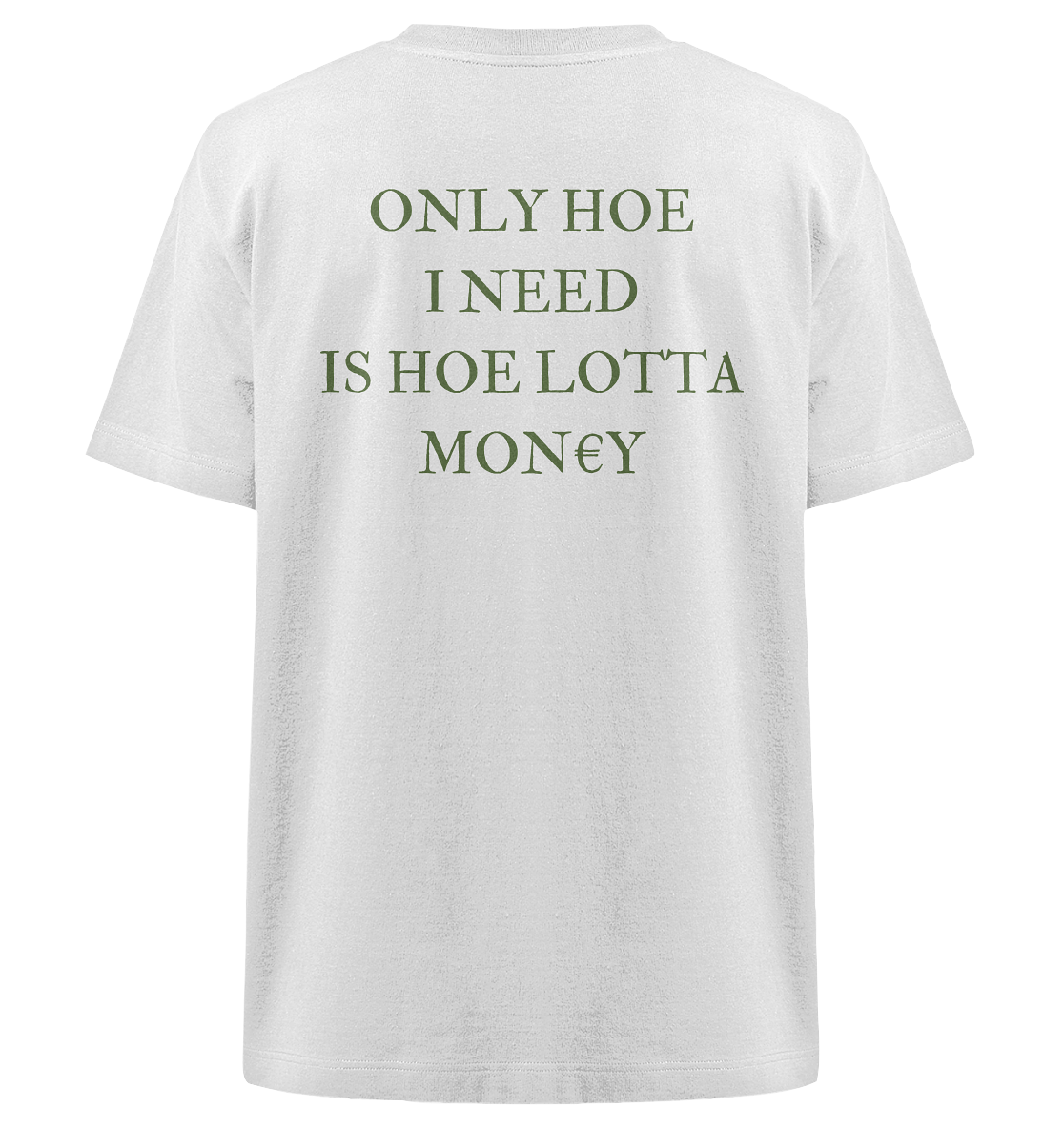 Money - Heavy Oversized Organic Shirt