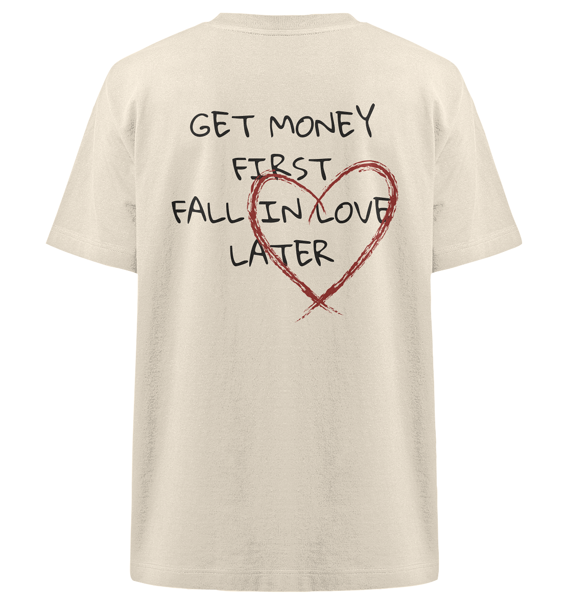 Money Love - Heavy Oversized Organic Shirt