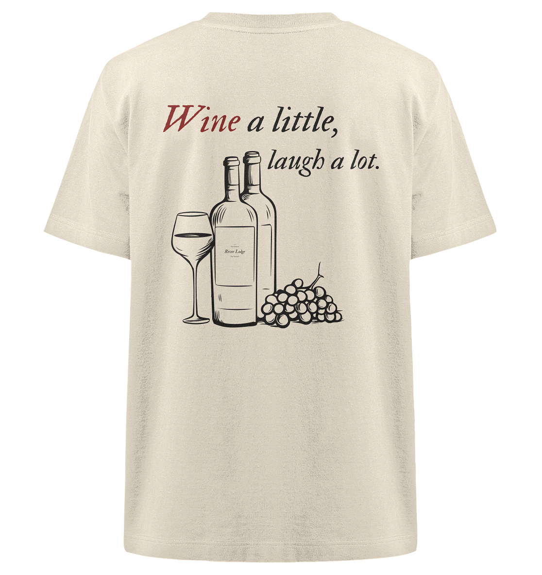 Wine - Heavy Oversized Organic Shirt