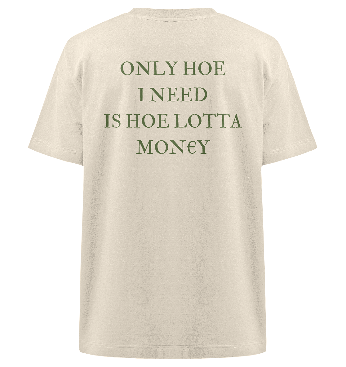 Money - Heavy Oversized Organic Shirt