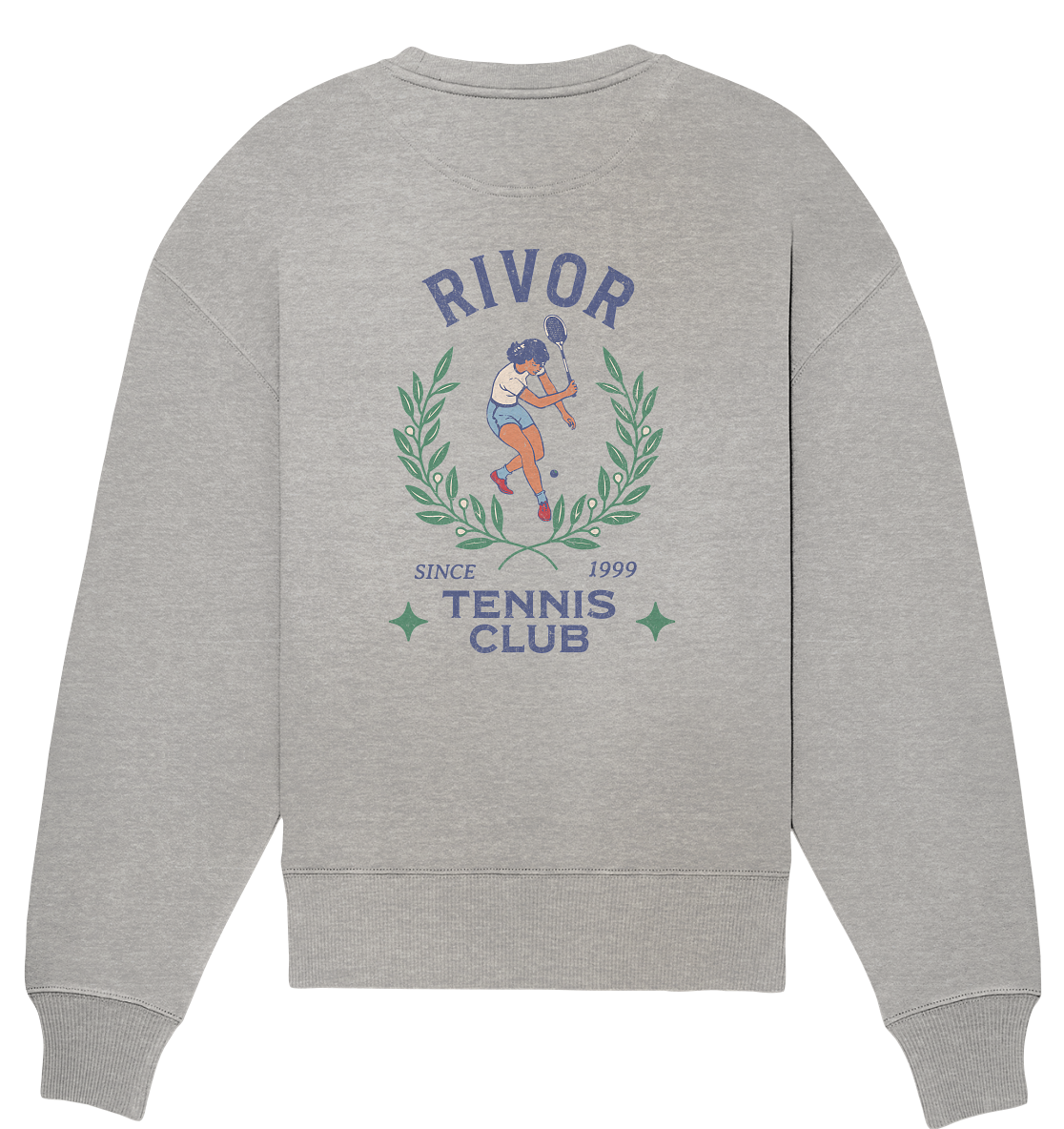 Tennis Club - Organic Oversize Sweatshirt