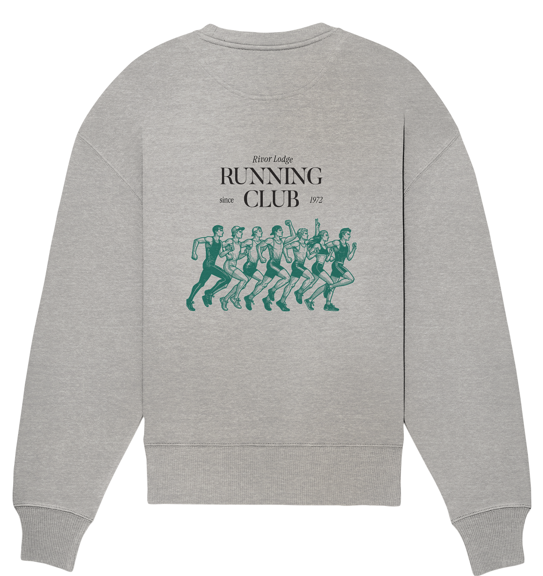 Running Club  - Organic Oversize Sweatshirt