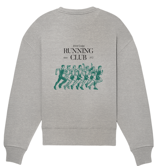 Running Club  - Organic Oversize Sweatshirt