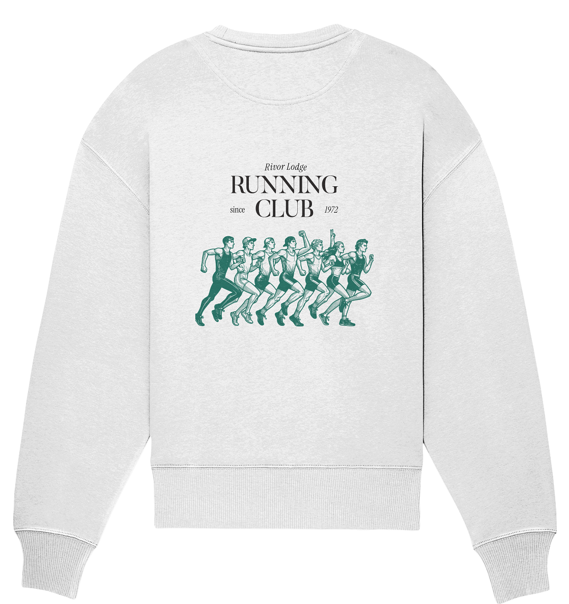 Running Club  - Organic Oversize Sweatshirt